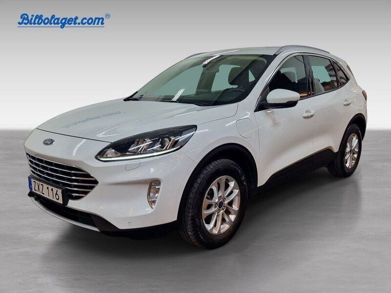 Vit Begagnad 2022 Ford Kuga Titanium SUV | 266 800 kr (Bra pris) - Bild 1/4