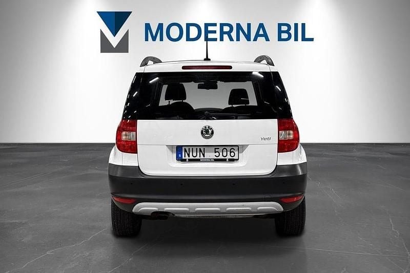 Begagnad Skoda Yeti Experience 105 HK (77 kW) 2012 Vit SUV