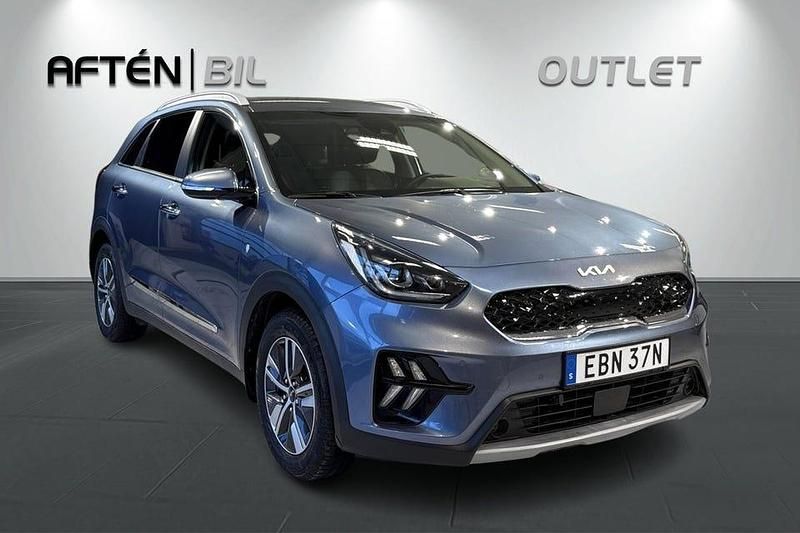 Begagnad Kia Niro Advance 141 HK (103 kW) 2021 Blå SUV