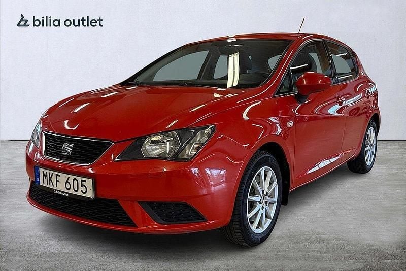 Röd Begagnad 2016 Seat Ibiza Style Halvkombi | 89 900 kr (Bra pris) - Bild 1/3