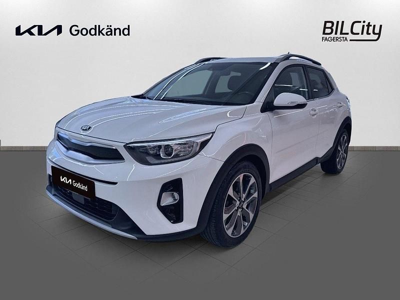 Vit Begagnad 2019 Kia Stonic Advance SUV | 179 900 kr (Marknadspris) - Bild 1/4