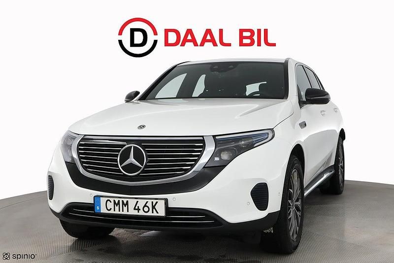 Begagnad Mercedes EQC400 300 kW (408 HK) 2021 Vit SUV