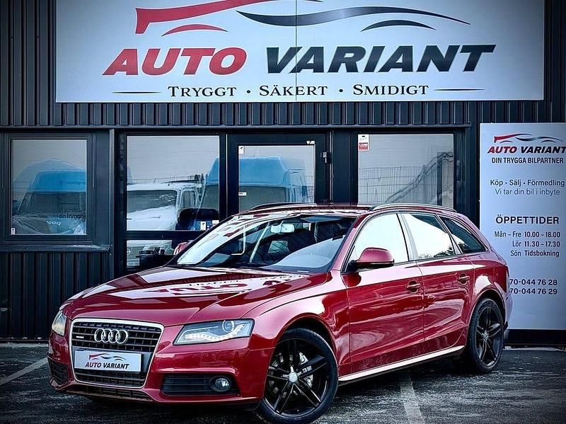 Begagnad Audi A4 211 HK (155 kW) 2010 Röd Kombi