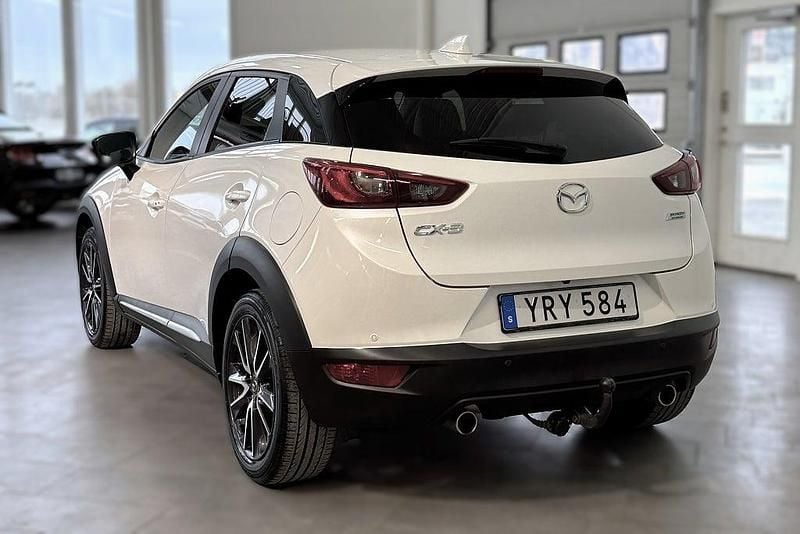 Begagnad Mazda CX-3 Optimum 120 HK (88 kW) 2017 Vit SUV
