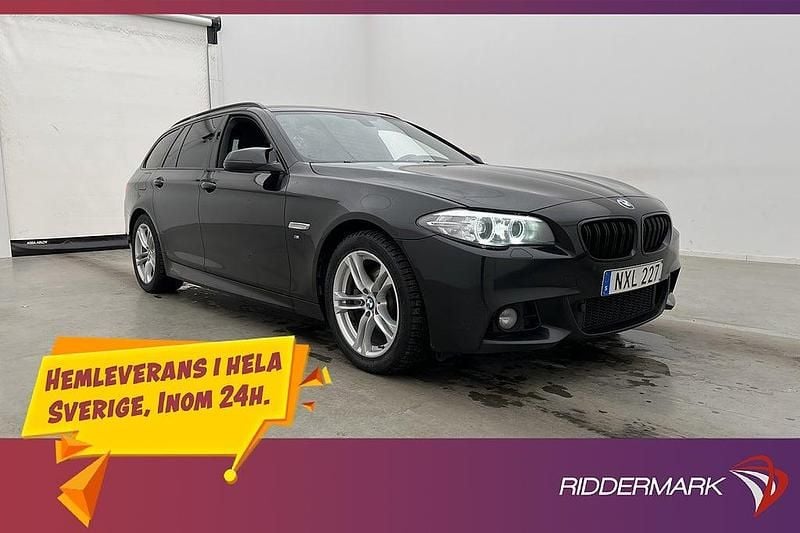 Svart Begagnad 2013 BMW 520 M Sport Kombi | 159 900 kr (Dyr) - Bild 1/3
