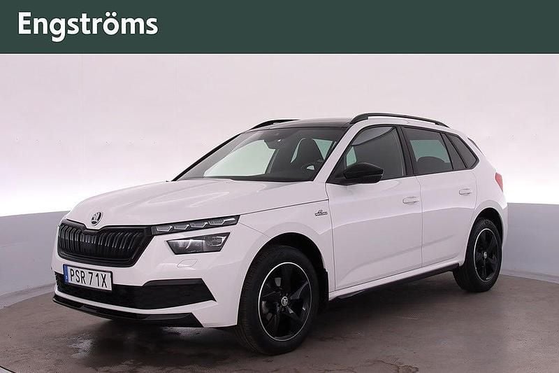 Vit Begagnad 2023 Skoda 110 R Monte Carlo Halvkombi | 269 000 kr (Marknadspris) - Bild 1/4