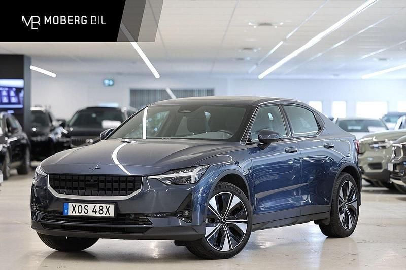 Mörkblå Begagnad 2022 Polestar 2 Pilot Halvkombi | 369 900 kr (Dyr) - Bild 1/2