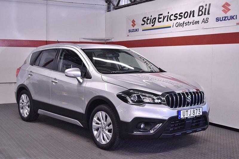 Silver Begagnad 2018 Suzuki SX4 S-Cross SUV | 198 500 kr (Lite dyr) - Bild 1/4