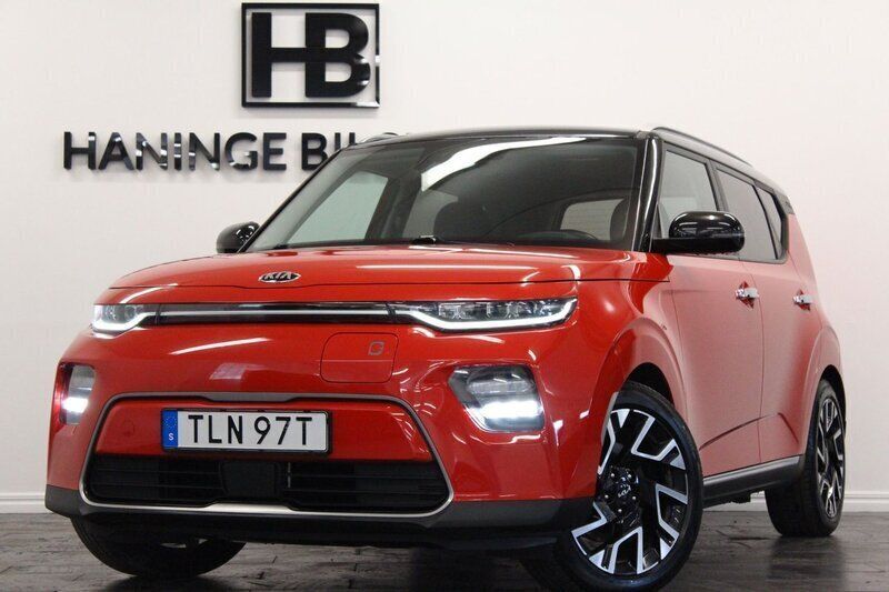 Röd Begagnad 2020 Kia Soul EV 3 SUV | 239 900 kr (Marknadspris) - Bild 1/4
