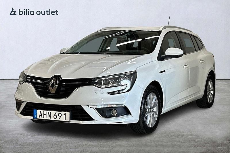 Vit Begagnad 2017 Renault Mégane GrandTour Zen Kombi | 114 900 kr (Marknadspris) - Bild 1/3