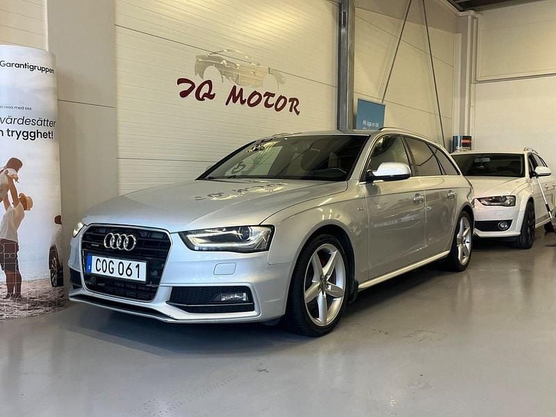 Silver Begagnad 2014 Audi A4 Kombi | 109 900 kr (Marknadspris) - Bild 1/4