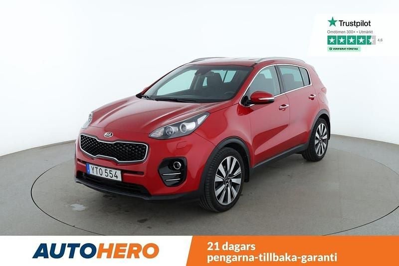Röd Begagnad 2017 Kia Sportage SUV | 197 000 kr (Bra pris) - Bild 1/4