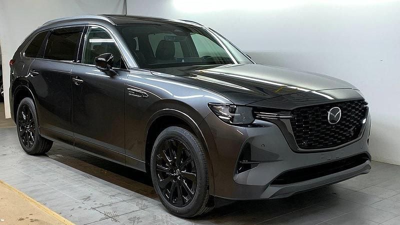 Ny Mazda CX-80 Homura-Line 327 HK (240 kW) 2025 Svart metallic SUV