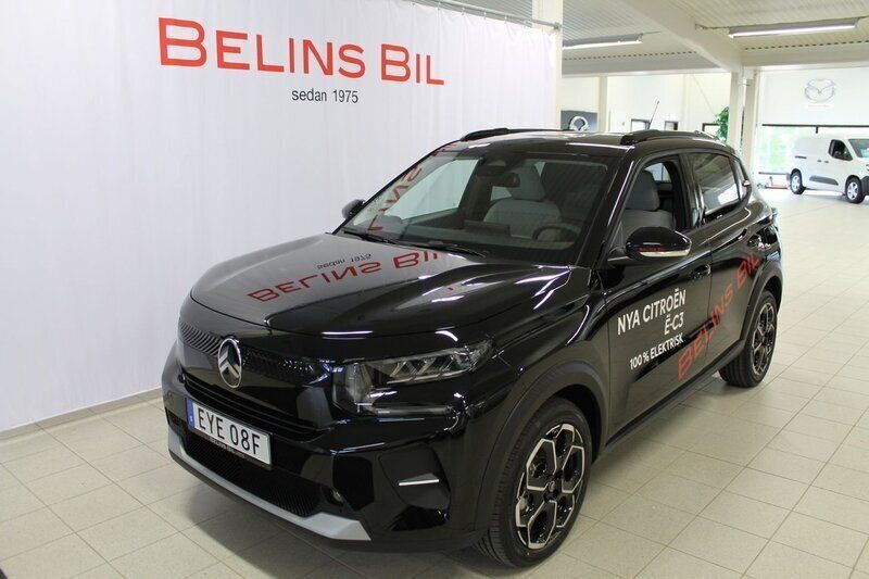 Svart Ny 2025 Citroën e-C3 Halvkombi | 339 900 kr - Bild 1/4