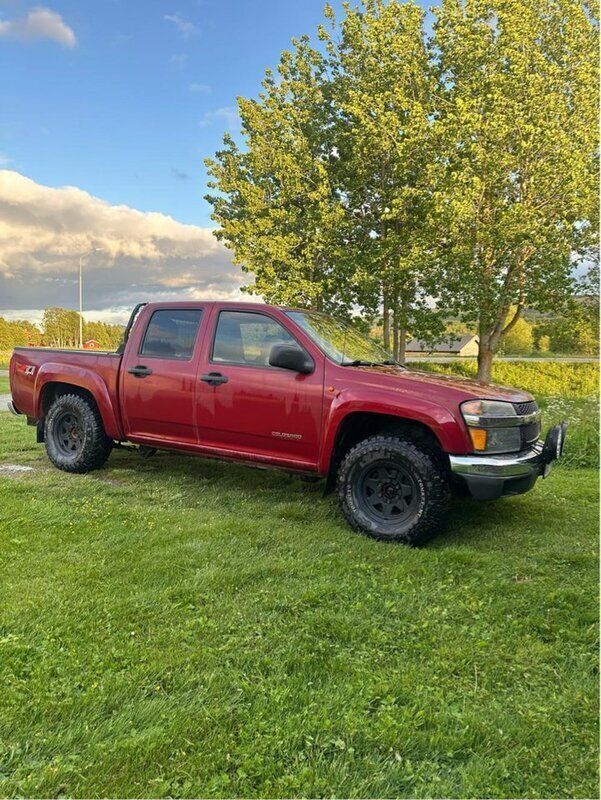 Röd Begagnad 2005 Chevrolet Colorado Sedan | 60 000 kr - Bild 1/4