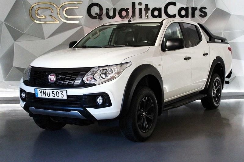 Vit Begagnad 2017 Fiat Fullback Pickup | 259 900 kr (Marknadspris) - Bild 1/4