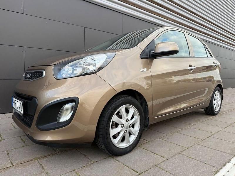 Brun Begagnad 2014 Kia Picanto Halvkombi | 62 900 kr (Marknadspris) - Bild 1/4