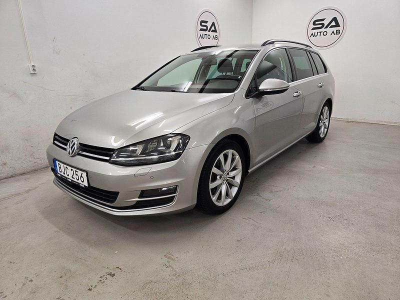 Silver Begagnad 2014 VW Golf VII GT Kombi | 118 500 kr (Marknadspris) - Bild 1/4