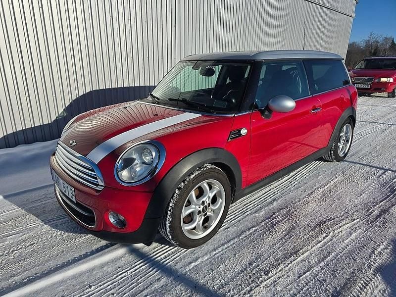 Begagnad Mini Cooper D Clubman Chili 112 HK (82 kW) 2010 Röd Kombi