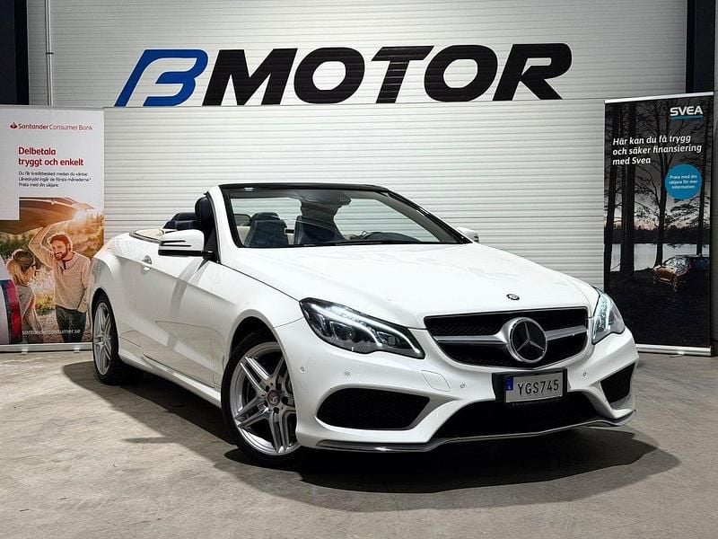 Vit Begagnad 2015 Mercedes E500 AMG Cab | 569 900 kr - Bild 1/4