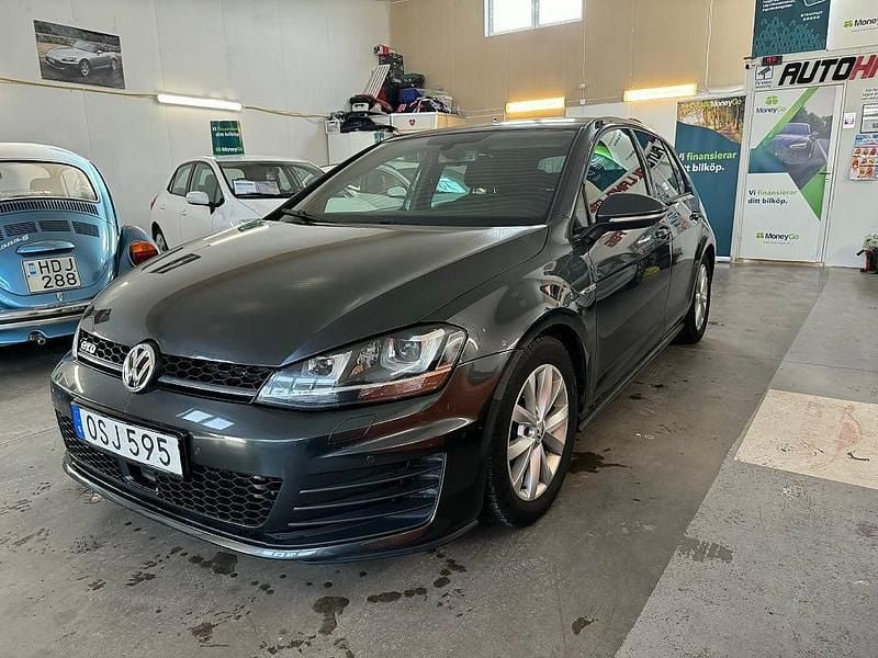 Begagnad VW Golf VII GTD 184 HK (135 kW) 2016 Grå Halvkombi