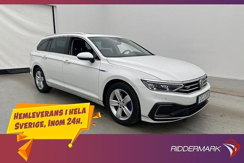 Begagnad VW Passat GTE 218 HK (160 kW) 2020 Vit Kombi