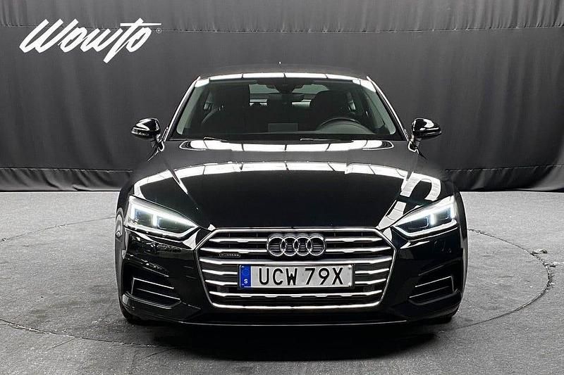 Begagnad Audi A5 Sportback Proline 245 HK (180 kW) 2019 Svart Halvkombi