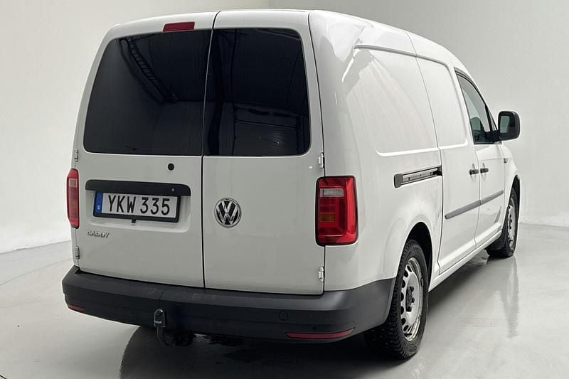 Begagnad VW Caddy Maxi 150 HK (110 kW) 2017 Vit Minibuss