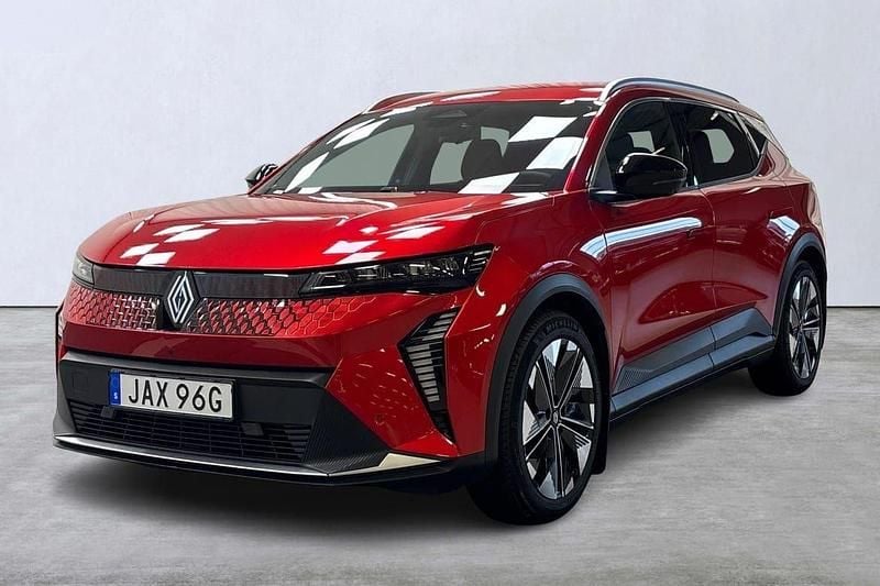 Röd Begagnad 2024 Renault Scénic Techno Minibuss | 494 900 kr (Bra pris) - Bild 1/4