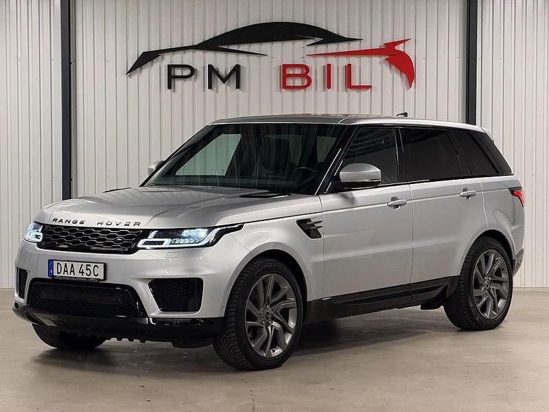 Silver Begagnad 2018 Land Rover Range Rover Sport SUV | 449 900 kr - Bild 1/4