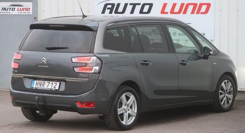Begagnad Citroën Grand C4 Picasso 150 HK (110 kW) 2014 Grå (gråmetallic) Minibuss