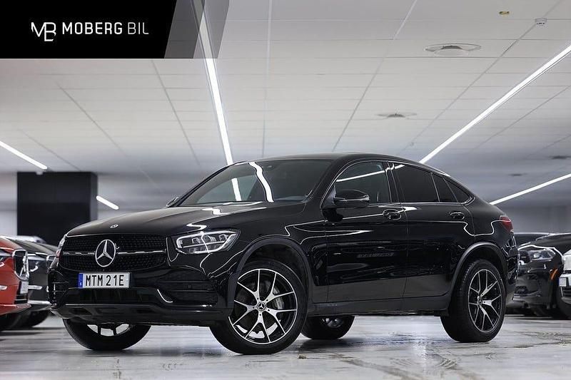 Svart Begagnad 2023 Mercedes GLC300 AMG Sportkupé | 549 900 kr - Bild 1/3