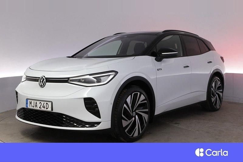 Vit Begagnad 2023 VW ID.4 GTX SUV | 409 000 kr (Marknadspris) - Bild 1/4