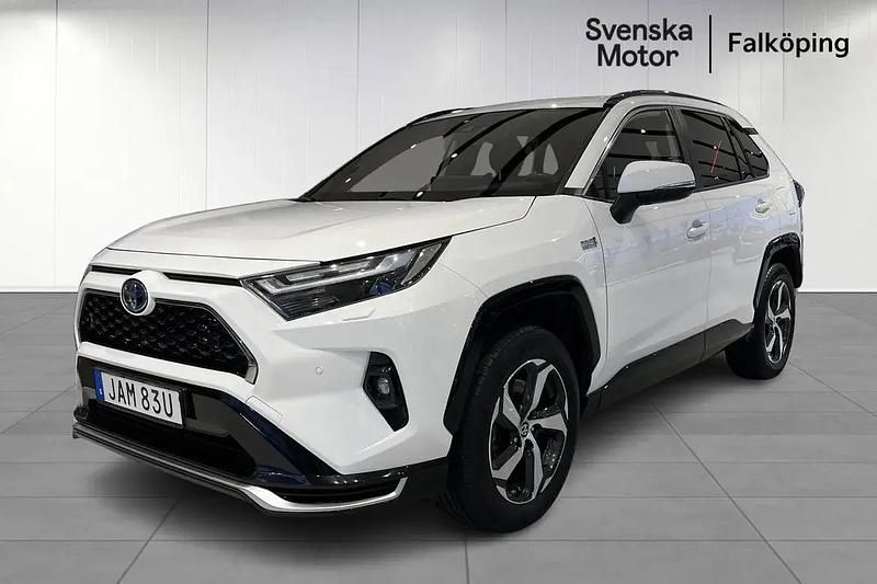 Vit Begagnad 2023 Toyota RAV4 Hybrid SUV | 449 900 kr (Lite dyr) - Bild 1/4