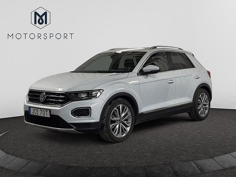 Grå metallic Begagnad 2020 VW T-Roc GT SUV | 299 900 kr - Bild 1/3