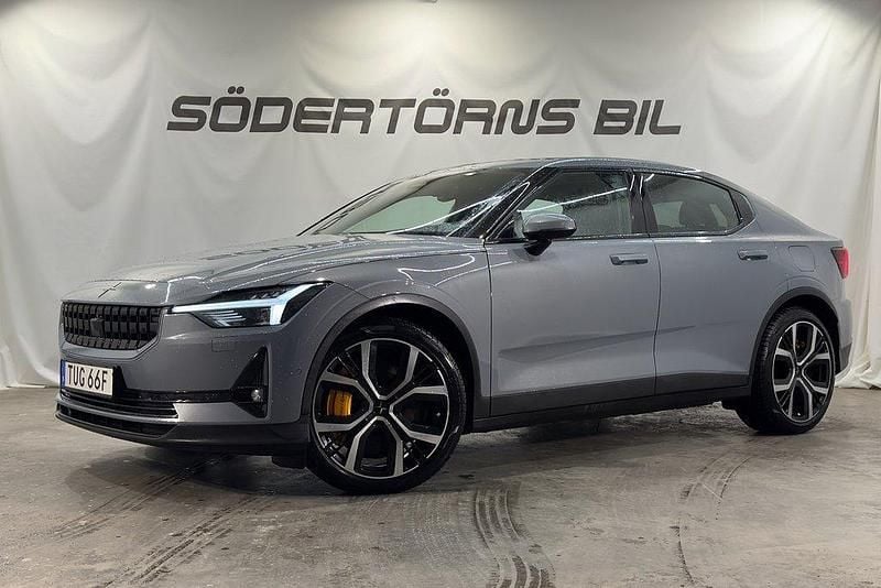 Grå Begagnad 2020 Polestar 2 Performance Sedan | 319 900 kr (Marknadspris) - Bild 1/4