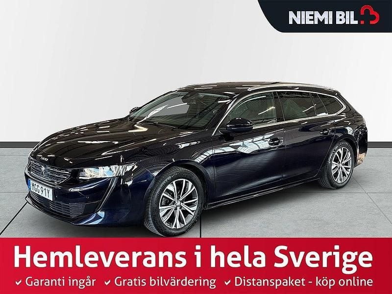 Blå Begagnad 2021 Peugeot 508 SW Kombi | 209 900 kr (Marknadspris) - Bild 1/3