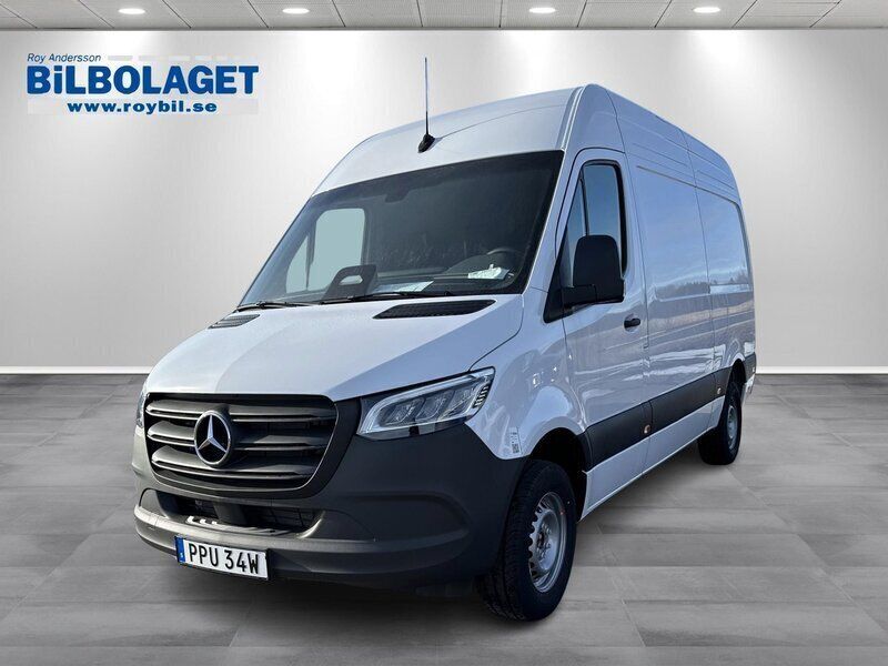 Vit Ny 2025 Mercedes Sprinter Van | 618 625 kr (Superpris) - Bild 1/4