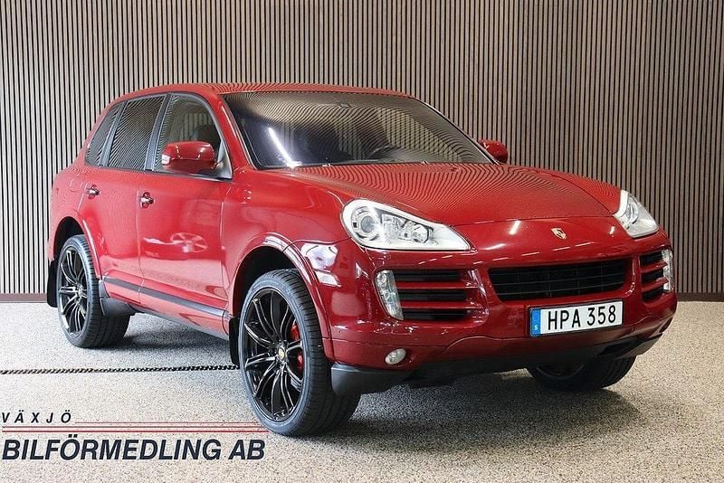 Röd Begagnad 2008 Porsche Cayenne SUV | 169 900 kr (Marknadspris) - Bild 1/4