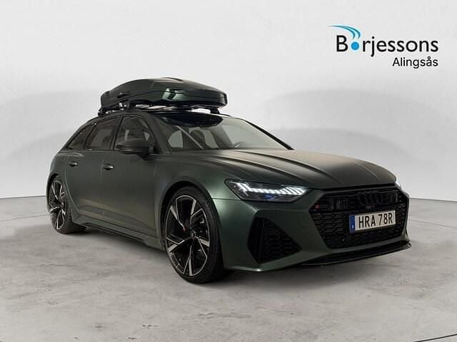Begagnad Audi RS6 Performance 630 HK (463 kW) 2024 Mytsvart metallic Kombi