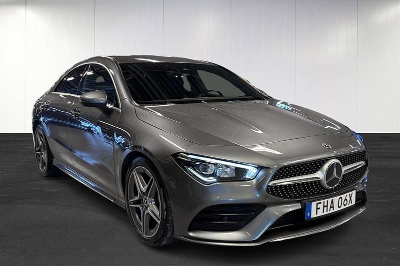 Begagnad Mercedes CLA200 AMG 163 HK (119 kW) 2019 Svart Sportkupé