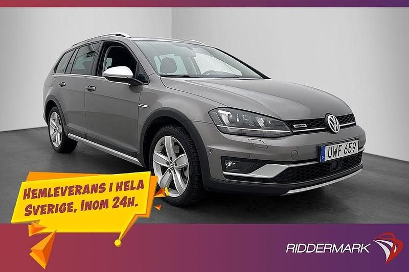 Grå Begagnad 2015 VW Golf Alltrack Kombi | 189 800 kr (Marknadspris) - Bild 1/3