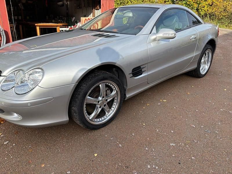 Original silver Begagnad 2002 Mercedes SL500 Cab | 115 000 kr - Bild 1/4