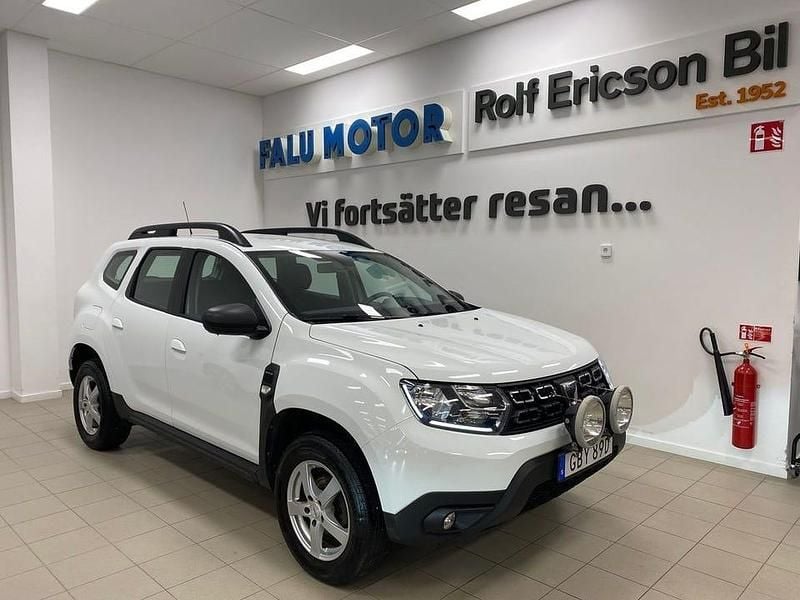 Vit Begagnad 2019 Dacia Duster Comfort SUV | 159 500 kr (Marknadspris) - Bild 1/4