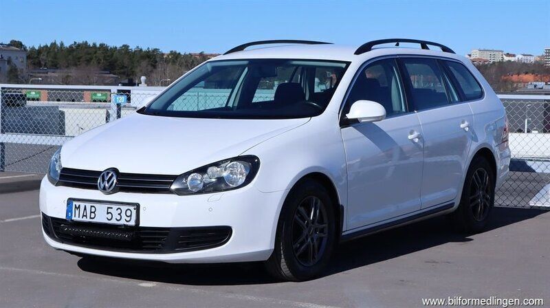 Vit samma som bilen Begagnad 2010 VW Golf VI S Kombi | 64 000 kr (Marknadspris) - Bild 1/4