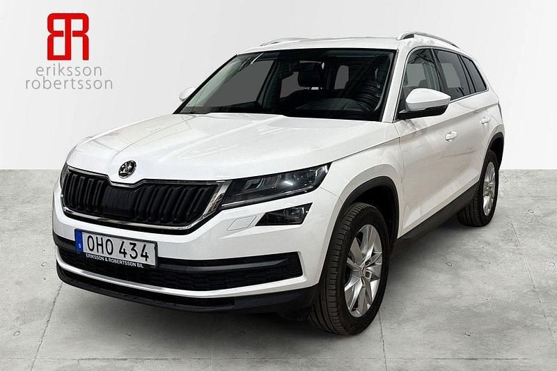 Vit Begagnad 2019 Skoda Kodiaq Business Line SUV | 299 900 kr (Bra pris) - Bild 1/4