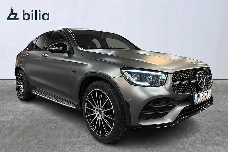 Begagnad Mercedes GLC300e AMG 211 HK (155 kW) 2020 Grå Sportkupé