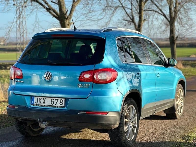 Begagnad VW Tiguan Sportline 140 HK (102 kW) 2007 Ljusblå SUV