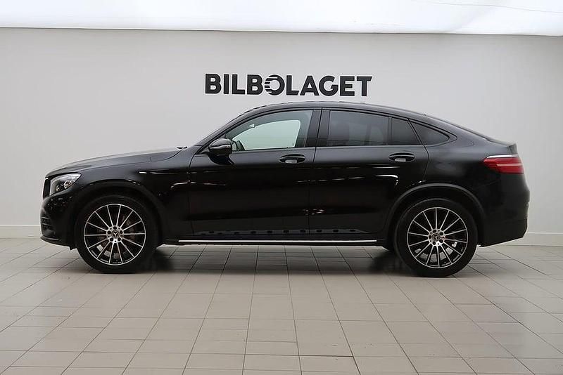 Begagnad Mercedes GLC250 AMG 207 HK (152 kW) 2018 Svart Sportkupé