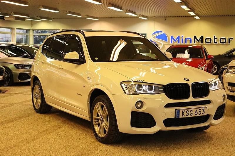 Begagnad BMW X3 M Sport 190 HK (139 kW) 2014 Vit SUV